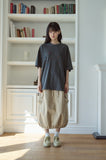 Dino Stitch Embroidered Pigment Short Sleeve Tee