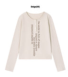 FULL OF Henley Neck Long Sleeve T-Shirt