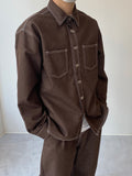 Pure Brown Denim Jacket
