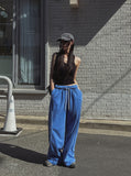 pigment line wide banding pants