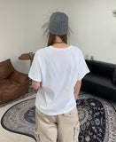 Ruble Cutoff U-Neck T-Shirt