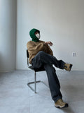 Snap Button Stadium Jacket