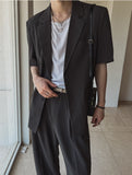 Made linen half blazer