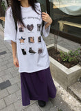 Titchill Cat Over Fit Short Sleeve Tee