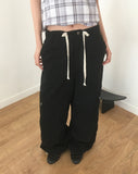 Sezer Wide Cotton Two Way Cargo Pants