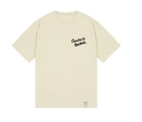 Small Flower Drawing Logo Smile Short Sleeve Tee