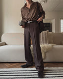 [+5cm up] Laura TR Bootcut Slacks