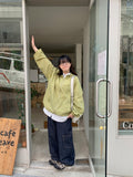 Chateau cargo wide denim pants