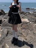 Pind Ribbon Balloon Pumpkin Mini Skirt