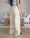 Mudin Two Way Wide Back Banding Cargo Pants