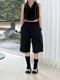 [UNISEX] Cargo Midi Nylon Pants