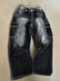 [MADE] Venta Real Washing Cargo Denim Pants