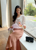 Kale Draped Blouse