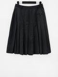 Oven Pleats Midi Skirt