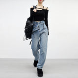 [NONCODE] Lamir Strap Off T-shirt