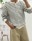 Tess Round Stripe Cardigan