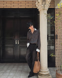 North Flare Washed Denim Pants
