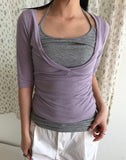 Bezel Halterneck Strap Sleeveless