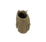 SUEDE TASSEL SHOES