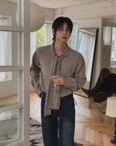 Sailor Silky Pocket Overshirt