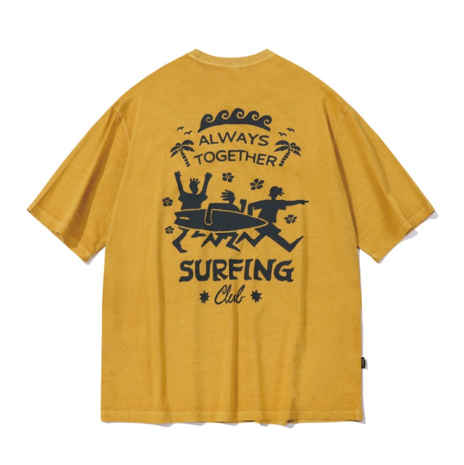 【CPGN STUDIO】24SS★ Surfing Mate Pigment Short Sleeve CPGN STUDIO (コンパーニョ) - サーフィンメイトピグメント半袖T