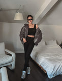 [set item] Maison fleece leggings set