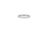Essence Silver (W) Modern Tennis Ring 3.0mm White