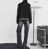 Biker Suede Jumper
