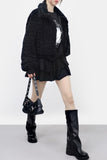 Luluan Track Brushed Tiered One Piece