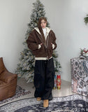Nence Big Cargo Brushed Balloon Pants