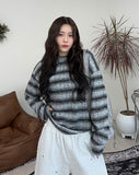 Penner Stripe Knit Long Sleeve T-shirt