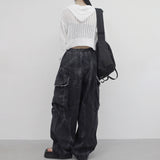 (Unisex) Luzia Washing String Cargo Pants