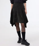 Flaty mid-length skirt