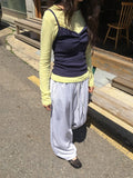[unisex] Lakani Star Printing Banding Wide Pants