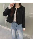 Loose Wide Clean Washing Four-Season Denim Cotton Pants
