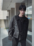 Brook Suede Trucker Jacket