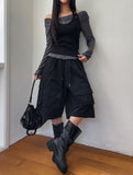 Tishy Eyelet Strap Halter Sleeveless