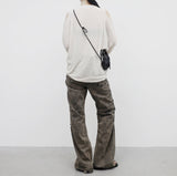 Lienti Incision Shirring Pants
