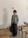 Hiyan Bokashi Round Knit Cardigan