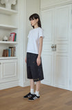 Animal Stitch Bermuda Denim Pants