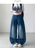 Deal Pocket Two Tuck Wide Denim