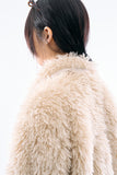 Marie light fur jacket