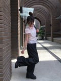 Torren Cap Sleeve Collar Short Sleeve Blouse Shirt