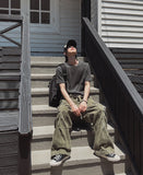 [LAN ARCHIVE] Pintuck Waffle Short Sleeve T-Shirt