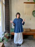 Dyuuseu Summer Cotton Wide Pants