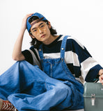 [AG] Side Pocket Denim Balloon Overall