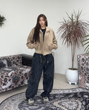 Denny Balloon Raw Denim Pants