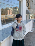 Kelten Print Over Hood Zip-Up