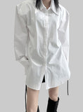 Lunt Oversized Fit Pad Long Shirt