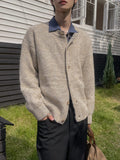 Tonal Harmony Wool Cardigan